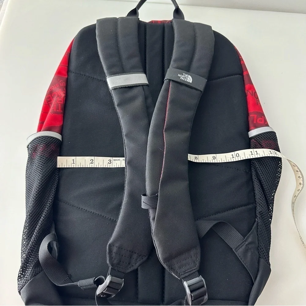 The North Face Red Black Backpack